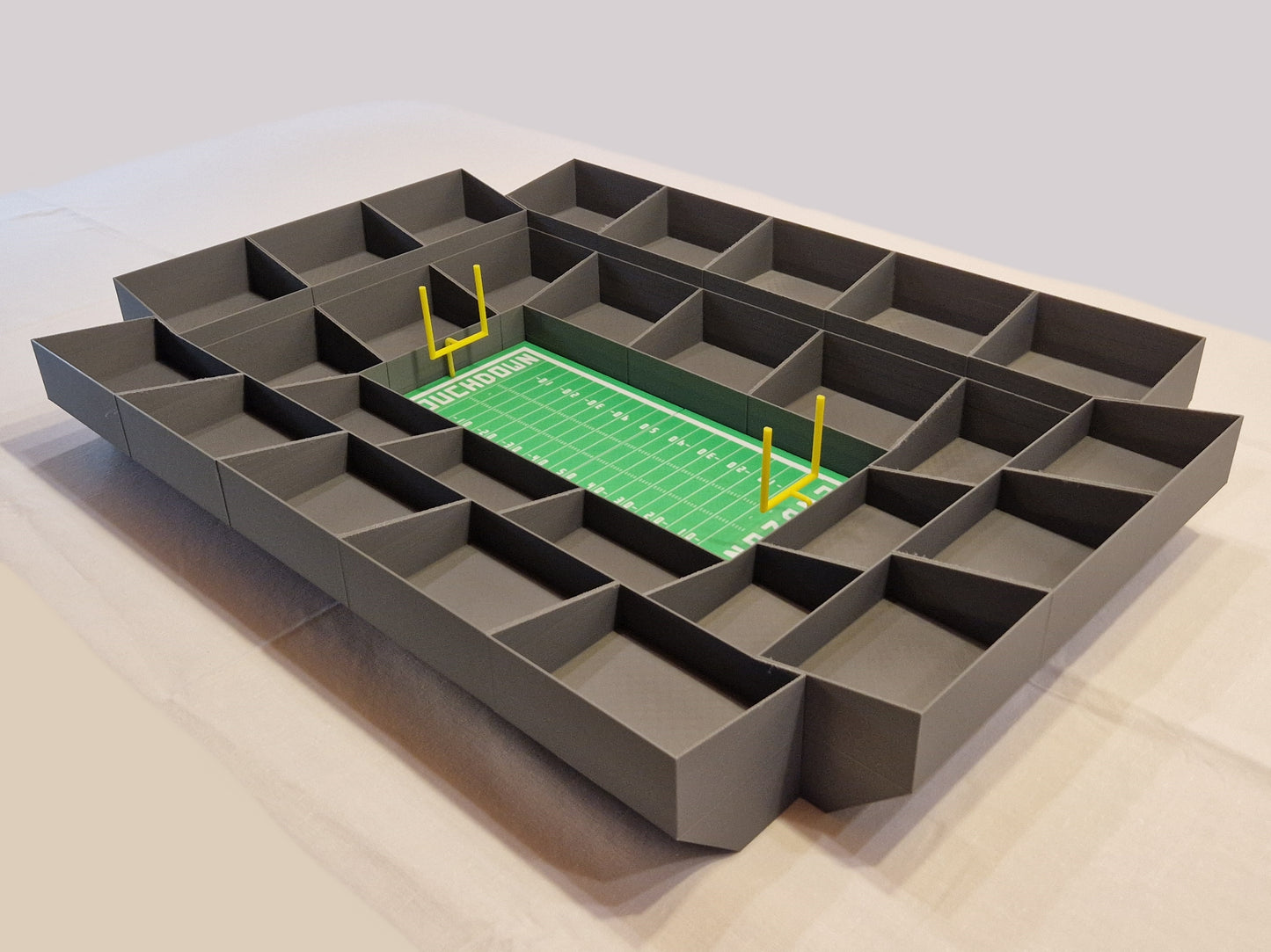 Snackstadion mit 28 Snackboxen