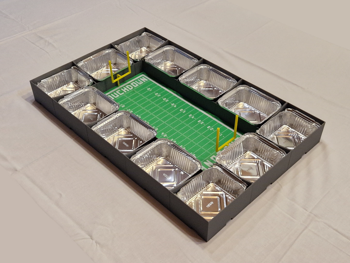 Snackstadion mit 12 Snackboxen