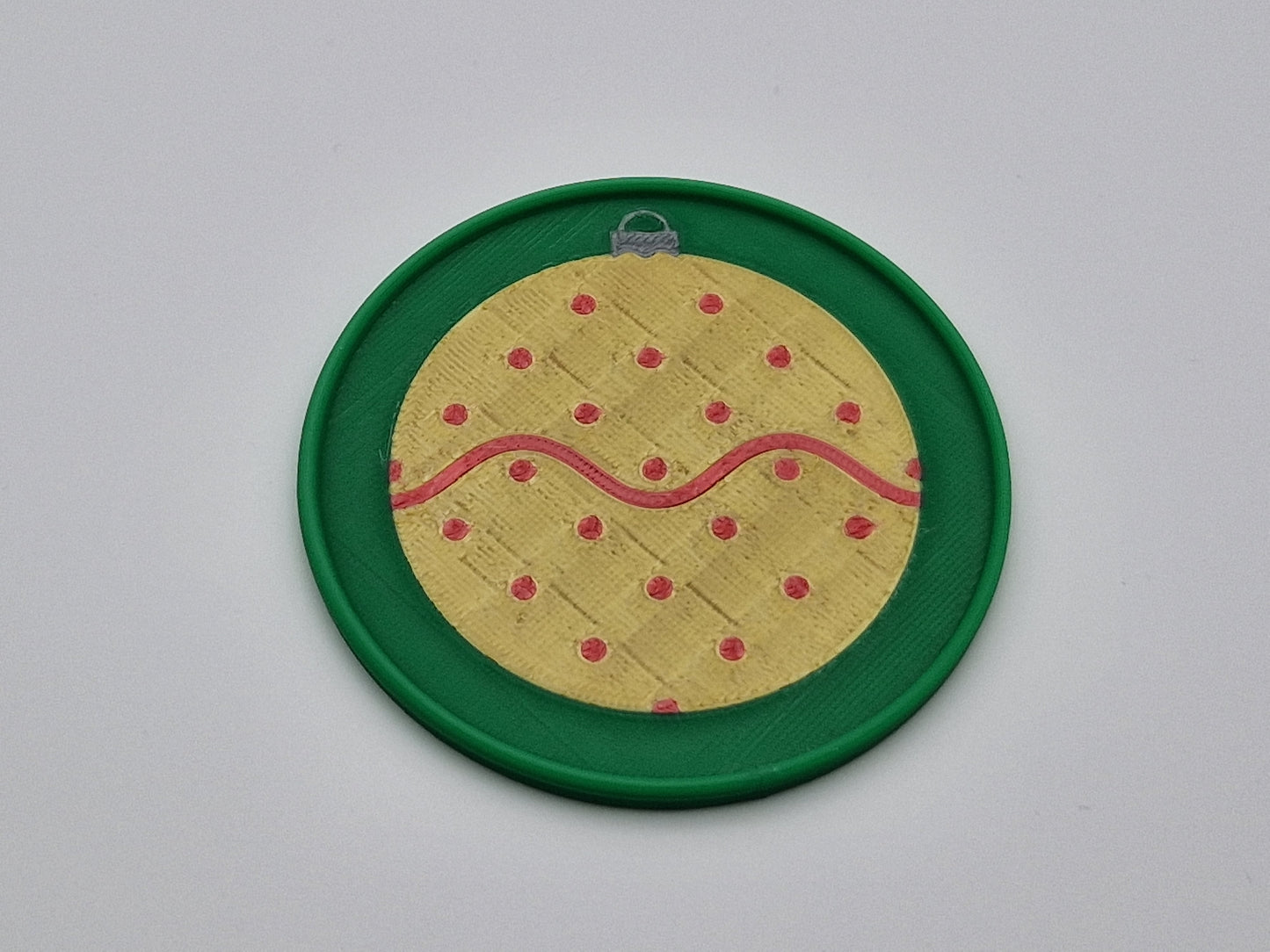 Christbaumkugel Glasuntersetzer Set