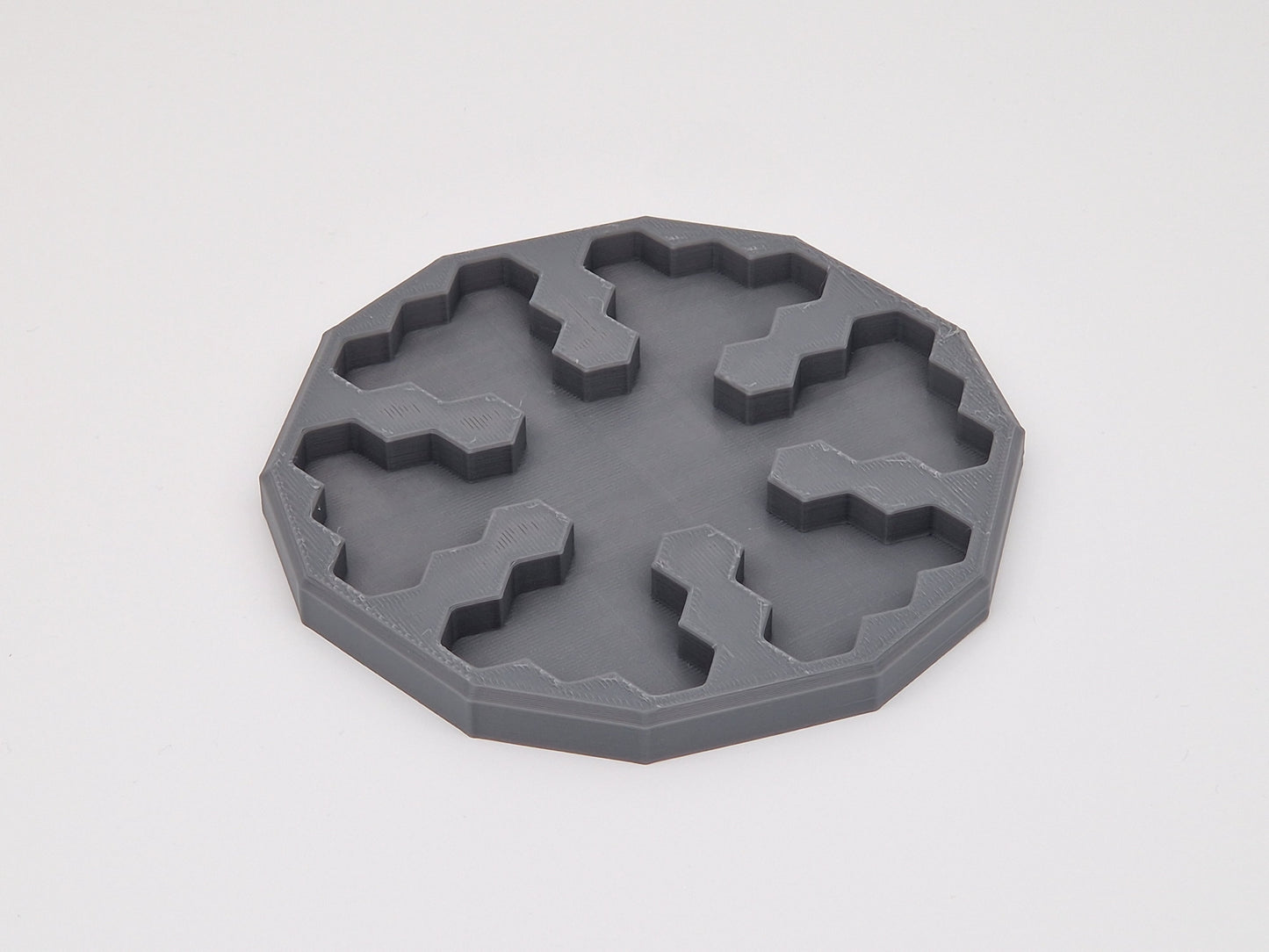 Schneeflocke Hexagon Puzzle