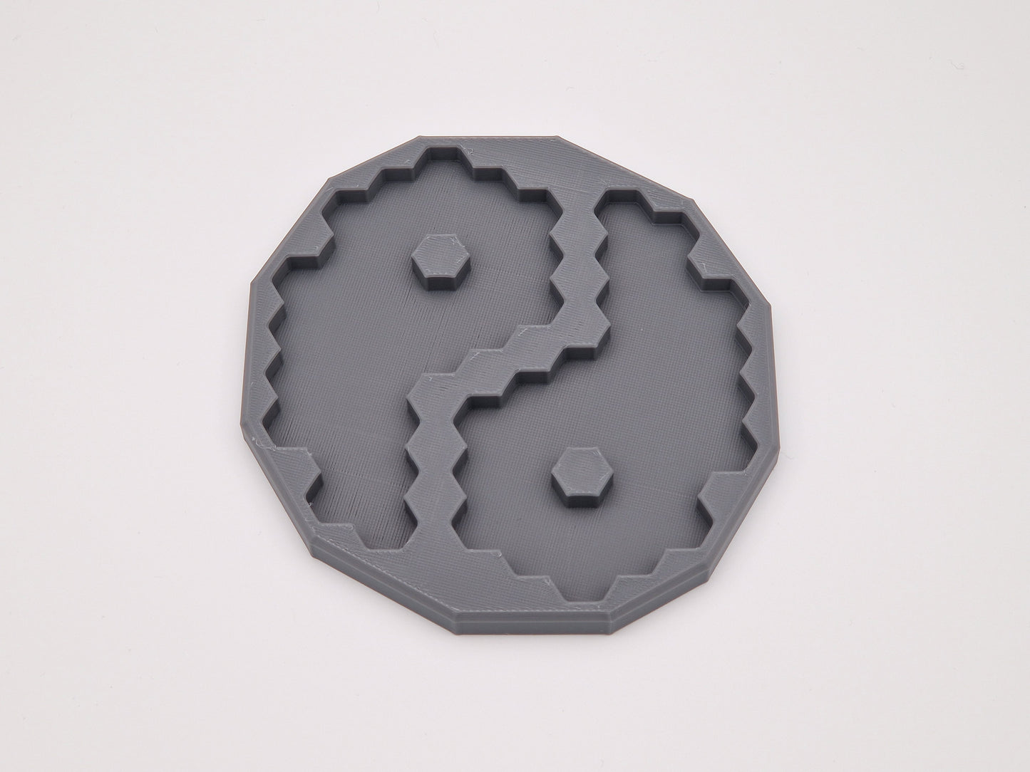 Yin Yang Hexagon Puzzle