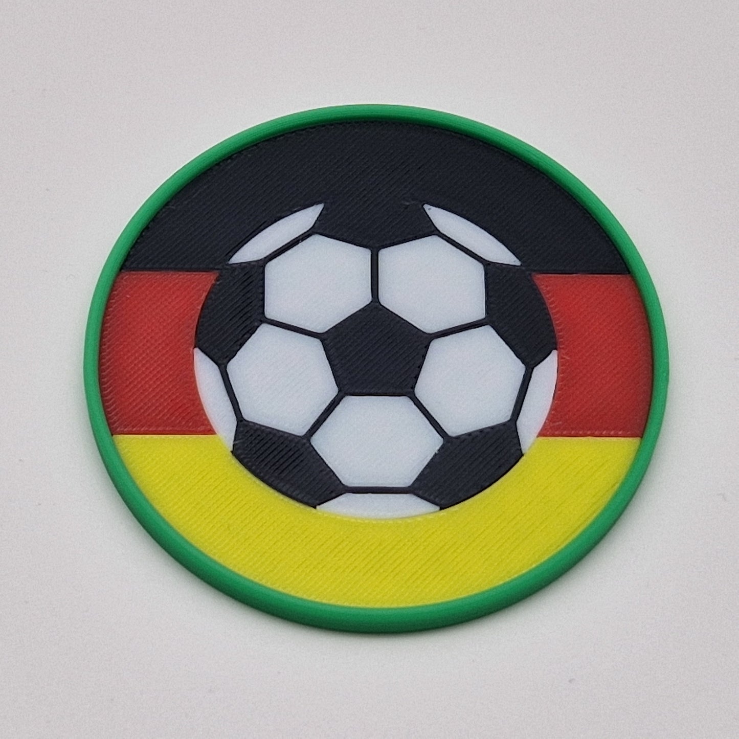 Fußball Glasuntersetzer Set