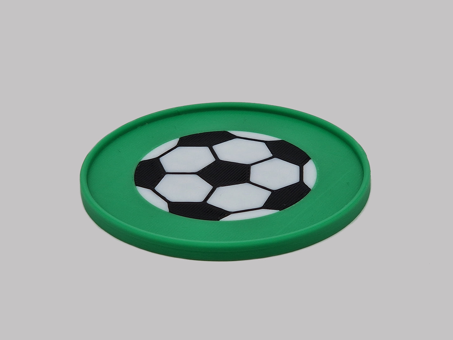 Fußball Glasuntersetzer Set