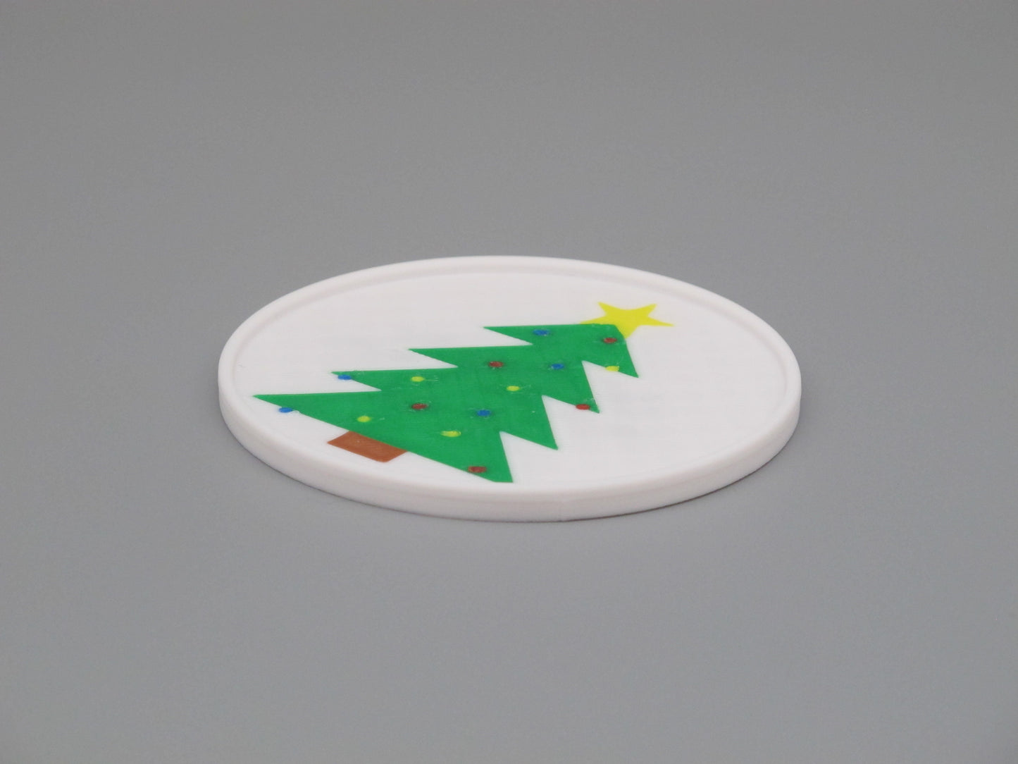 Tannenbaum Glasuntersetzer Set