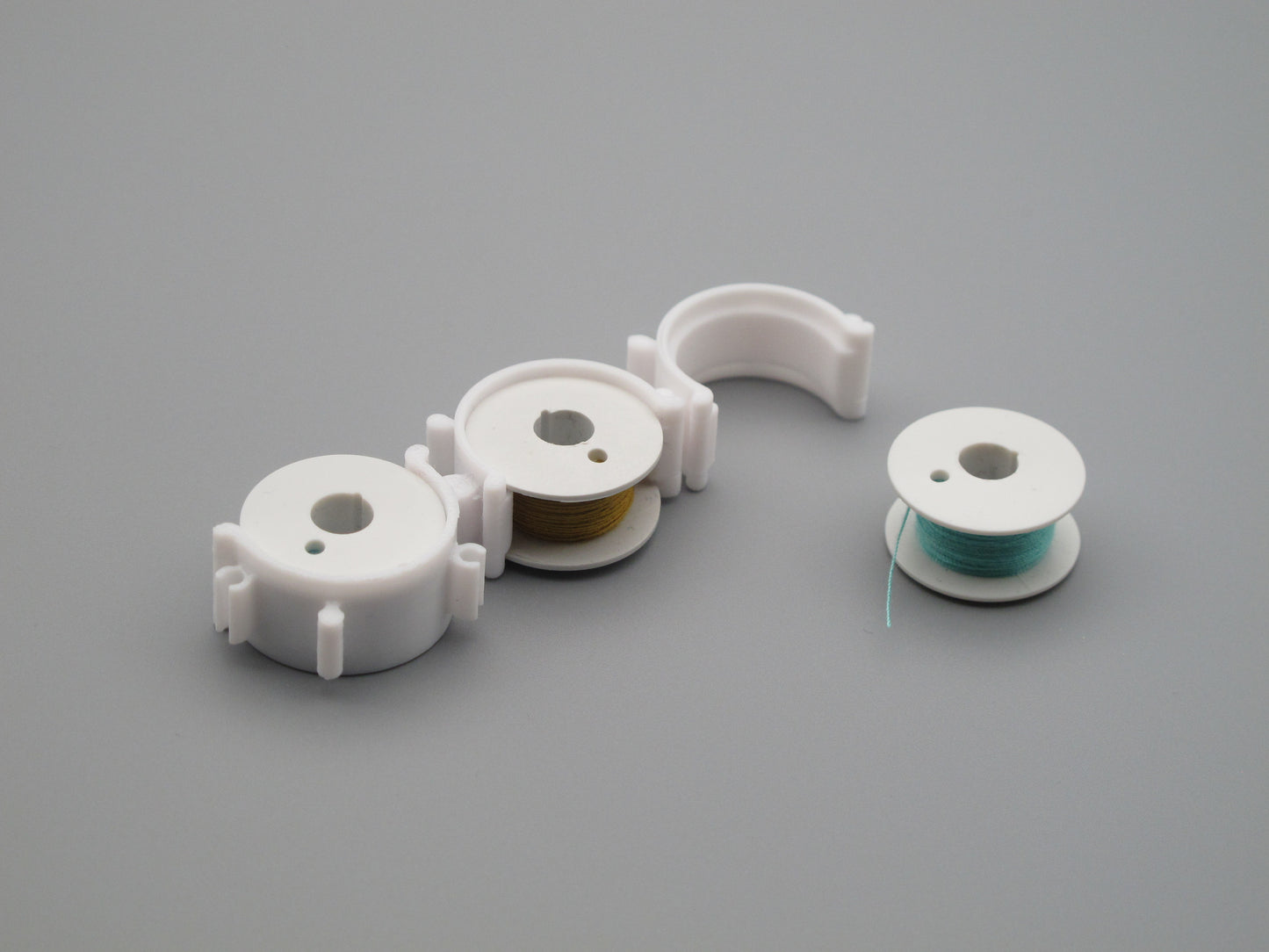 Garnrollen Clips