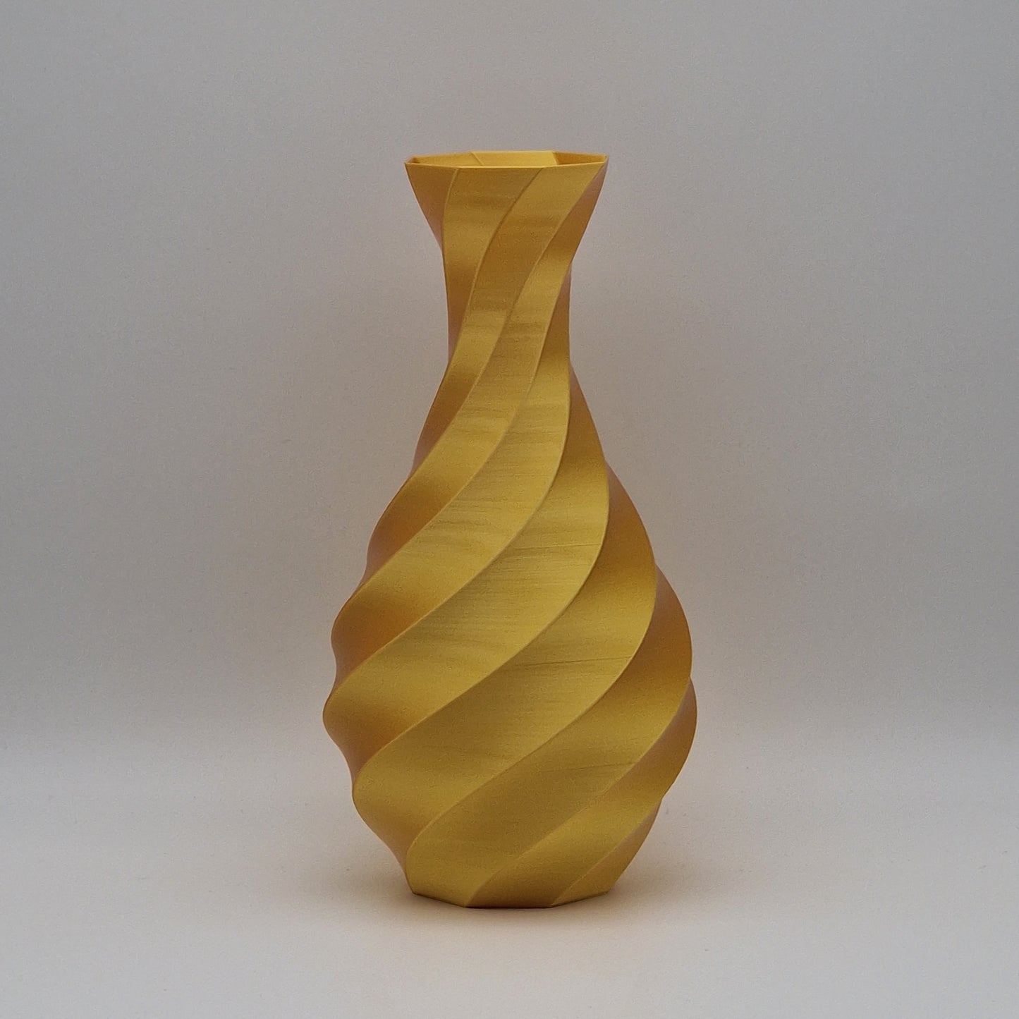 Große wasserdichte Vase mit Spiralmuster