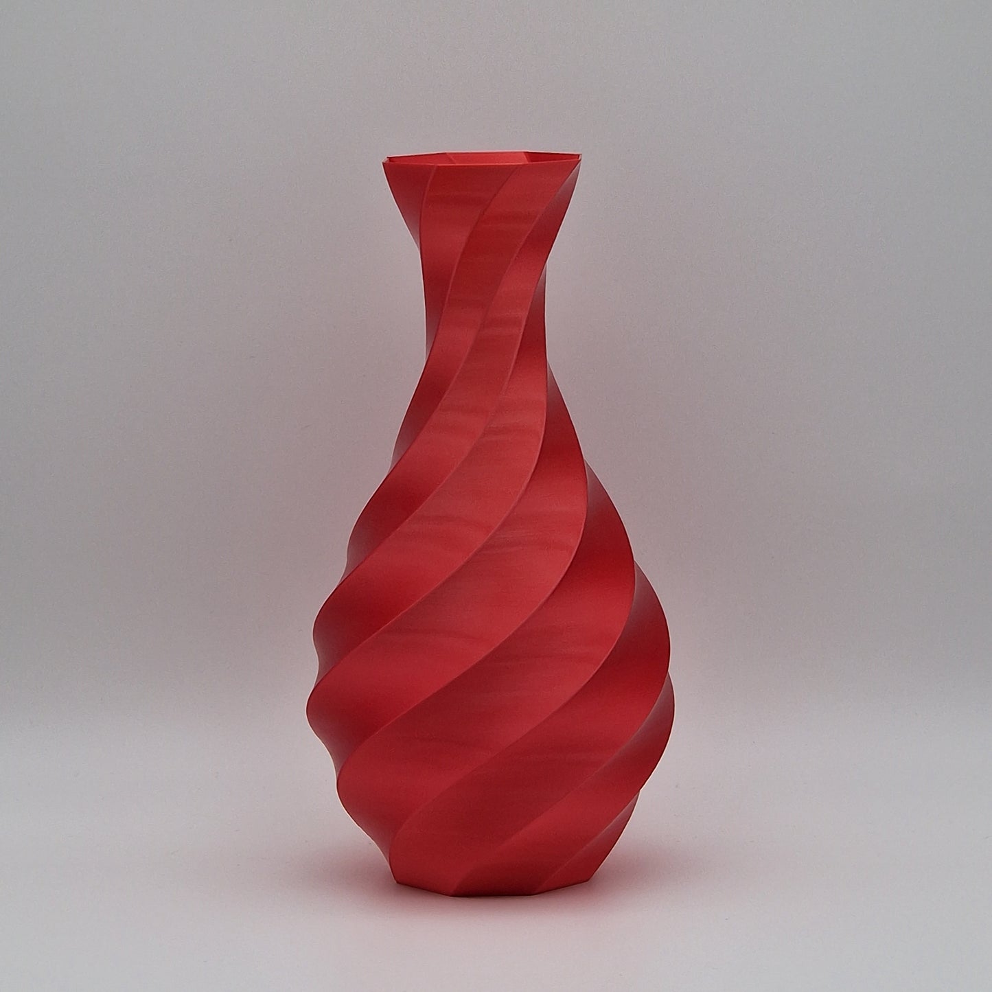 Große wasserdichte Vase mit Spiralmuster