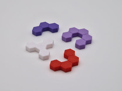 "Alle Steine"-Set für Hexagon Puzzle (78 Steine)