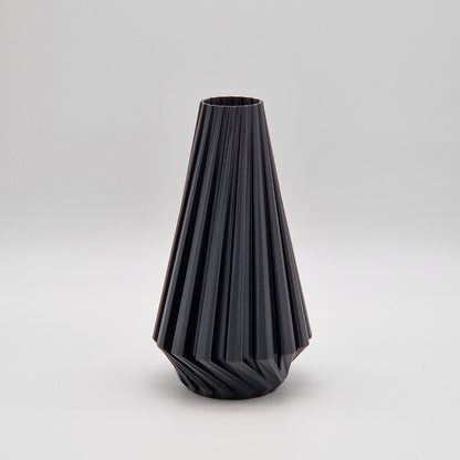 Vase mit Rillenmuster | Wasserdicht